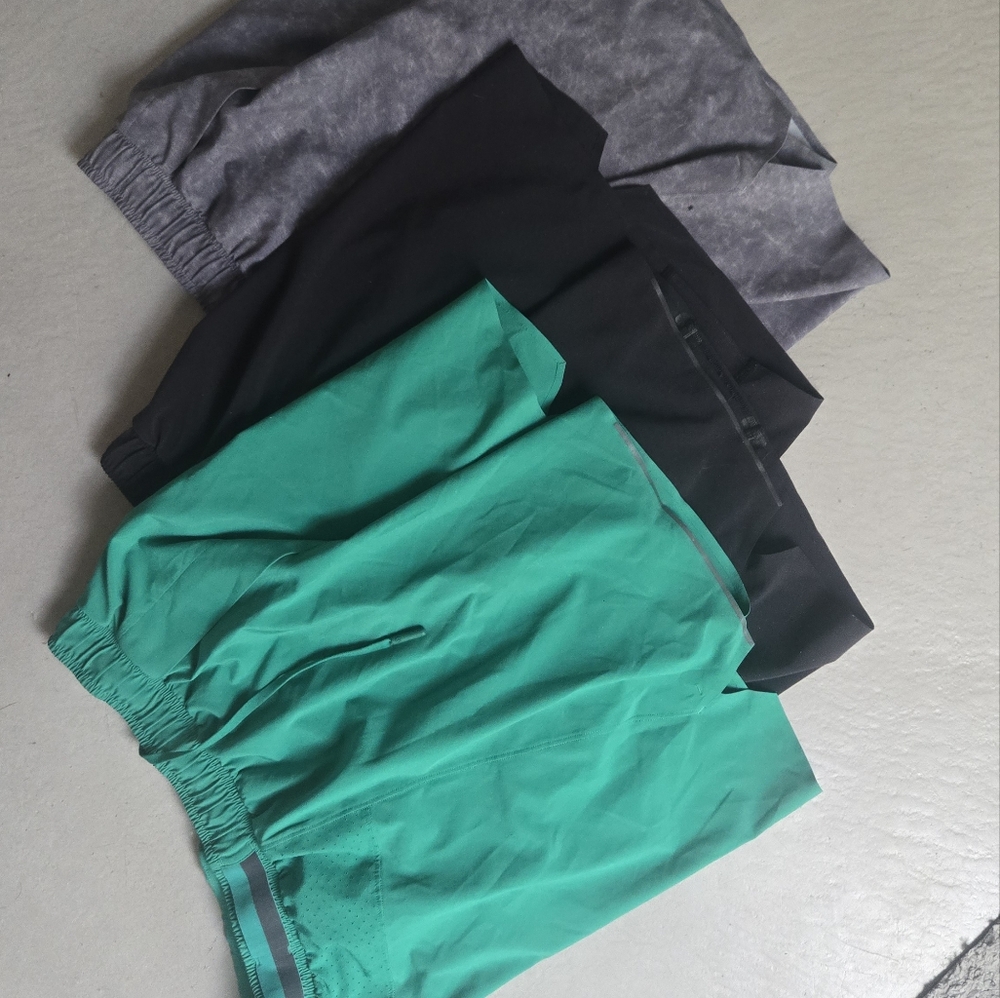 Lululemon Mens Surge Medium 6" Inseam 3pack